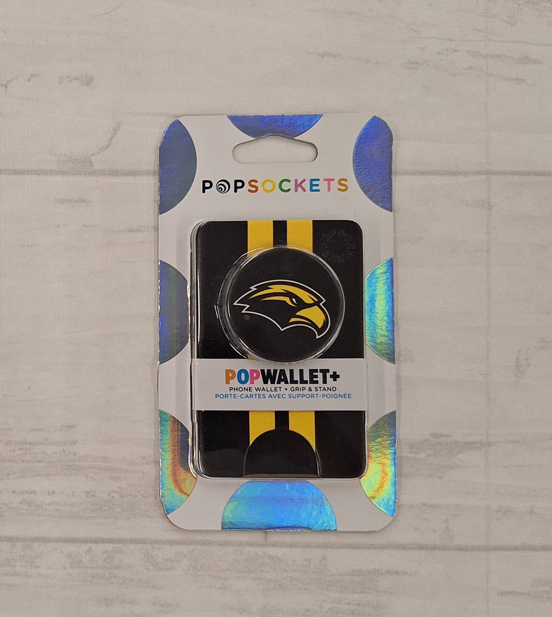 Tech Cell Phne Pop Socket Wallet Eagle Head
