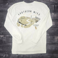 Pete Taylor Park Long Sleeve T-Shirt with Stacked USM on Pocket