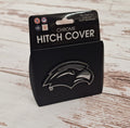 Auto Chrome Hitch Cover with Silver Eagle Head